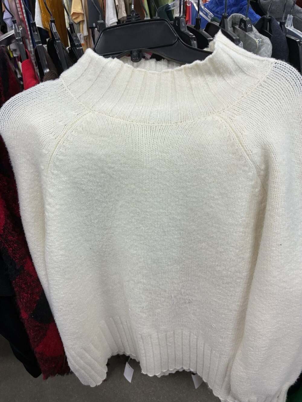 Emerge Funnel Neck Sweater Turtledove